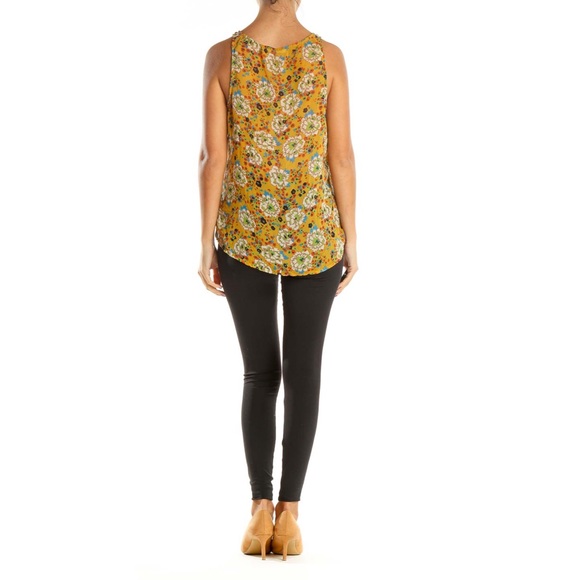 Lush Floral Print Tank Top - Picture 4 of 7